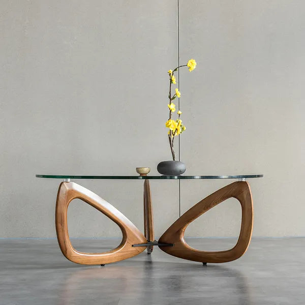 Capulet Home | Maddox Mid-Century Round Coffee Table