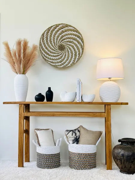 Rustico Entryway Console Table Small