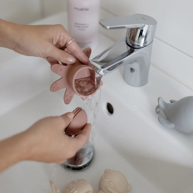 Mushie  | Sealife Mold Free Bath Play Set - 4 Pack