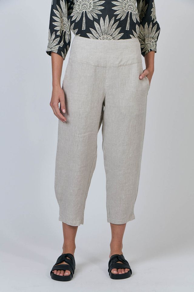 Naturals Linen Pant | Sand