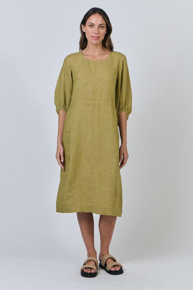 Naturals Linen Dress | Bamboo
